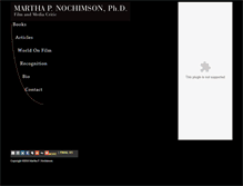 Tablet Screenshot of marthapnochimson.com